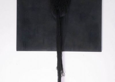 Paola Tangocci, OPERA 32, tecnica mista su tela, 164x100 cm