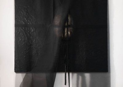Paola Tangocci, OPERA 82, tecnica mista su tela, 150x100 cm